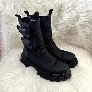 Koi Men's Vader Padded Croft Boots Sz 9